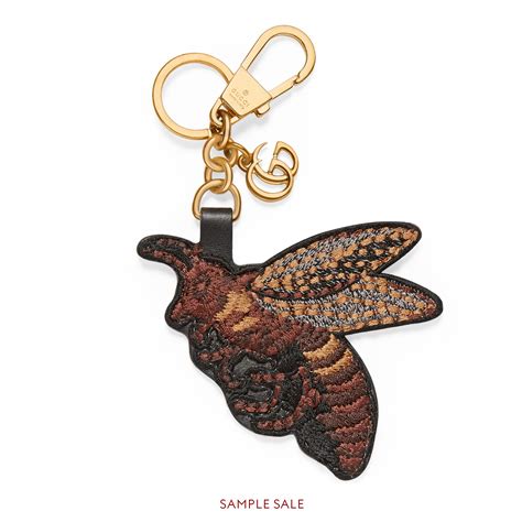 gucci bee keychain|Gucci signature 6 keychain.